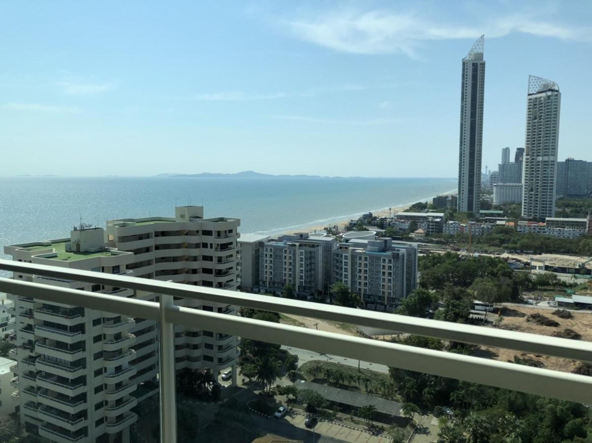 Seaview 2Bed 2Bath 19Fl At Veranda Residence Pattaya Na Chom Thian Exterior photo